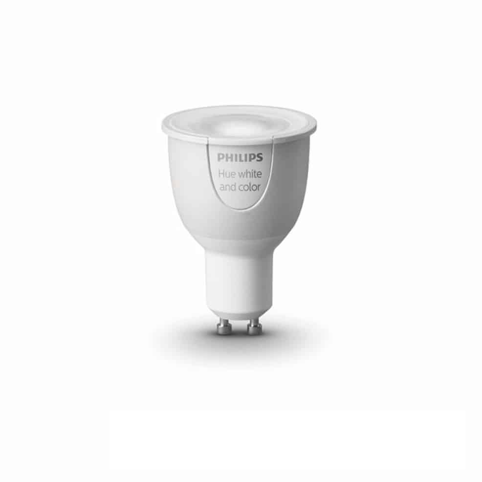 rotatie Haalbaar waarom Eviot. | Philips HUE White & Color losse lamp GU10 - Losse lamp