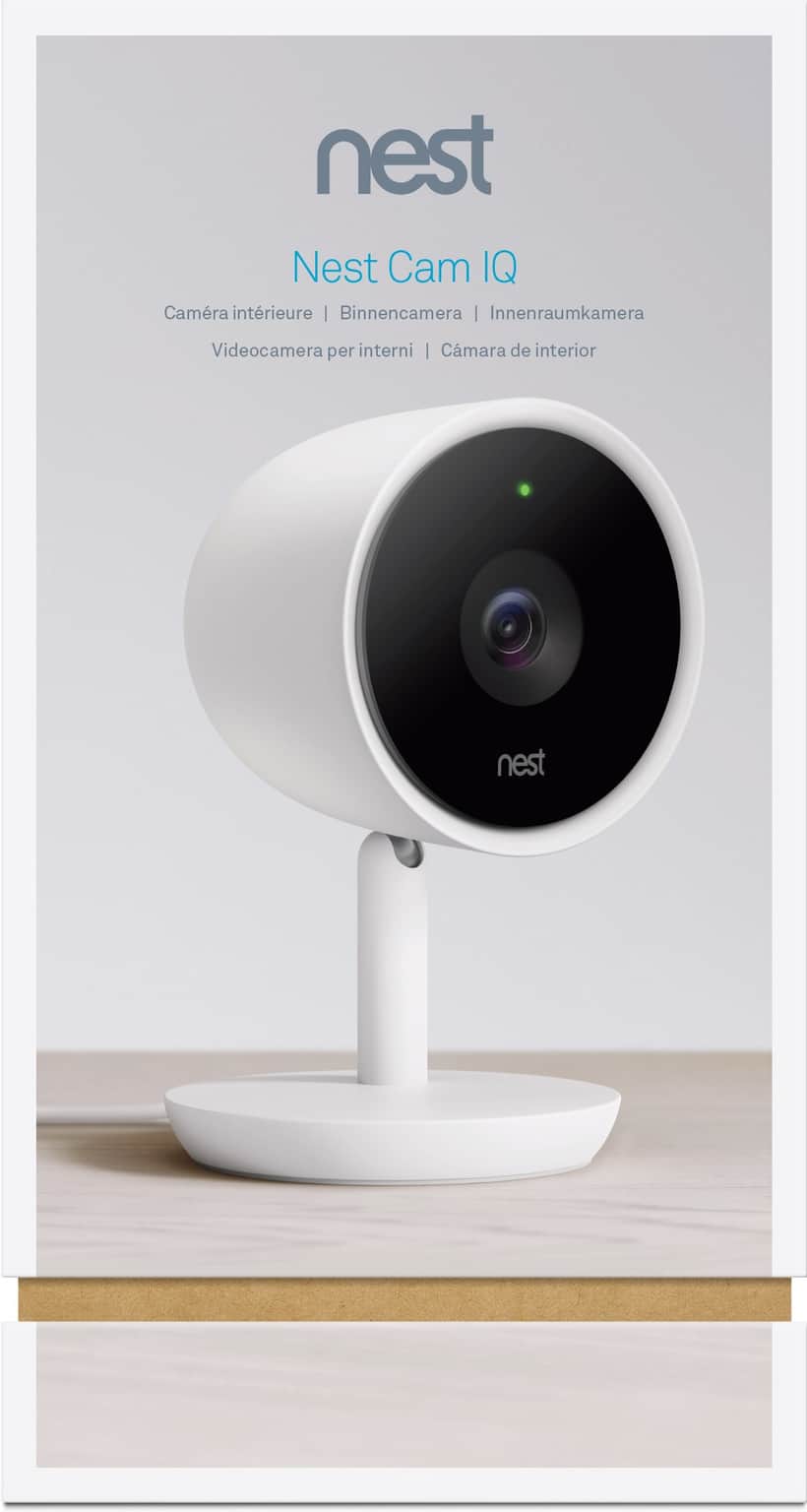 Aanpassen Luchtvaartmaatschappijen munitie Eviot. | Nest Cam IQ Indoor - De slimste beveiligingscamera voor in huis
