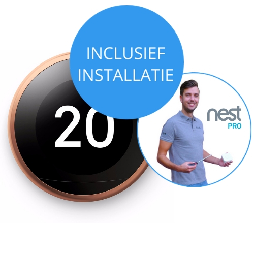 Nest thermostaat inclusief installatie. Ontdek & bestel op Eviot.nl